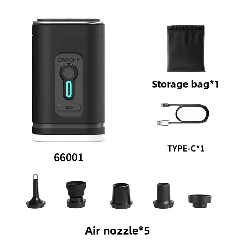 Przenośna bezprzewodowa pompka do materacy 💨